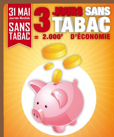 3 jours sans tabac = 2 000 francs d’économie