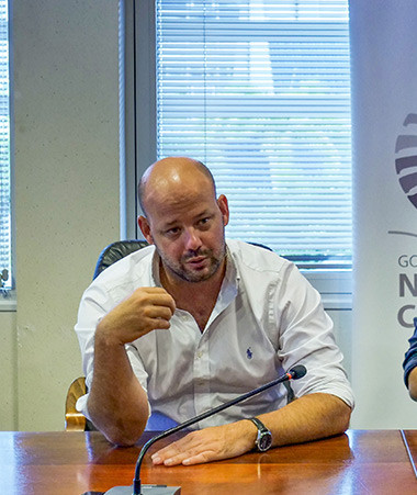 Les membres du gouvernement Christopher Gygès et Vaimu’a Muliava ont officialisé le lancement, le 12 novembre, de Cesam.nc, la nouvelle plateforme dédiée aux entreprises. 