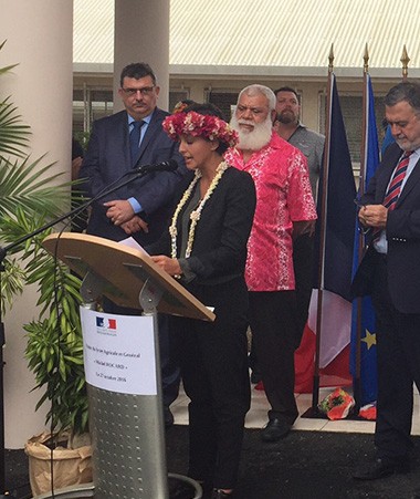 Le lycée agricole et général Michel Rocard a été inauguré par la ministre, jeudi 27 octobre 2016.