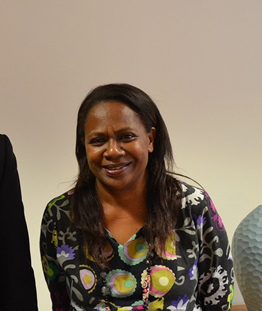 Hélène Iékawé et Jean-Pierre Nirua, ministre de l’Éducation et de la francophonie du Vanuatu.