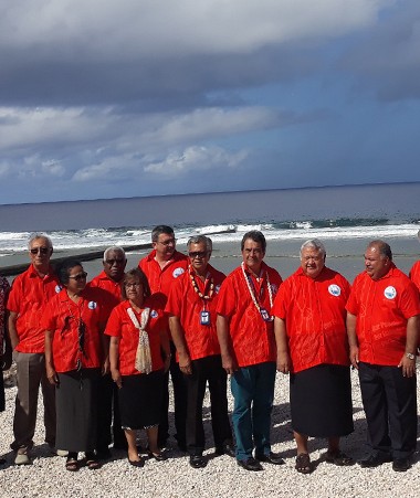 Les membres du FIP réunis à Nauru.