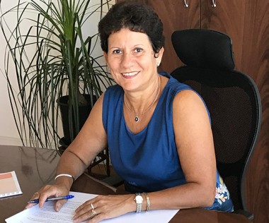 Yolande Verlaguet, directrice de l’Enseignement de la Nouvelle-Calédonie depuis août 2015.