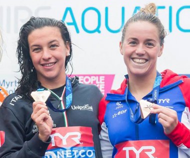 Pour ses premiers championnats d’Europe en eau libre, la championne a décroché le bronze.