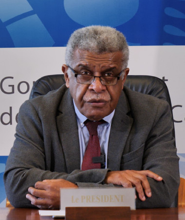 Louis Mapou a participé à la contribution du Forum des Îles du Pacifique pour la COP26. 
