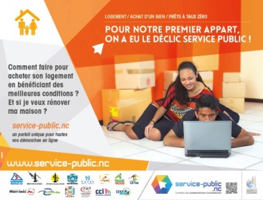 Coup d'envoi du portail « service-public.nc »