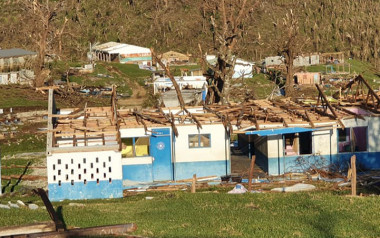 Le cyclone Harold a touché l’île de Pentecost le 6 avril, quelques heures après Espiritu Santo.