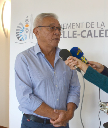 Yannick Slamet, porte-parole du gouvernement – fonction qu’il partage avec Gilbert Tyuienon – a animé le point presse à l’issue de la séance du 27 juillet.