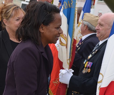 Hélène Iékawé a salué les anciens combattants.