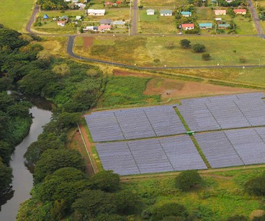   La centrale photovoltaïque au sol Hélio Témala s’étend sur 4,5 hectares.