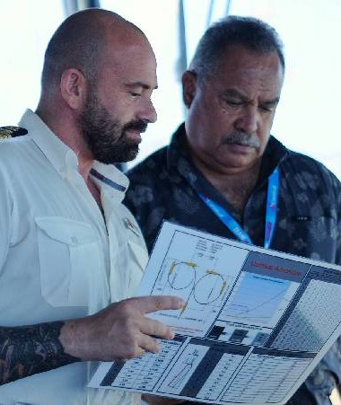 La réunion a eu lieu à bord du navire de croisière Carnival.