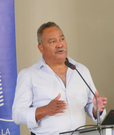 Aurélien Gaucherand et Samuel Hnepeune lors de la restitution de la mission AFPA.