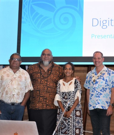 La présentation de l'outil "Digital Earth Pacific" a eu lieu a la CPS.