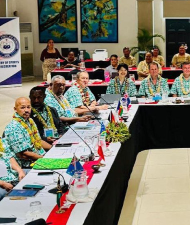 La réunion des ministres du sport du Pacifique s’est tenue à Apia le 30 octobre.