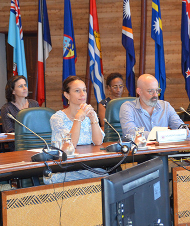 Isabelle Champmoreau, vice-présidente du gouvernement chargée de l’égalité des genres, a assisté à l’ouverture du Nouméa Women’s Forum et à la restitution des ateliers.