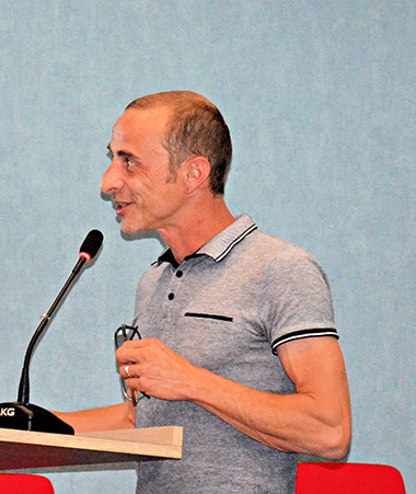 Eric Olivier, coordinateur de l’Observatoire du numérique, a animé la conférence de restitution, organisée à l’auditorium de la CCI. 