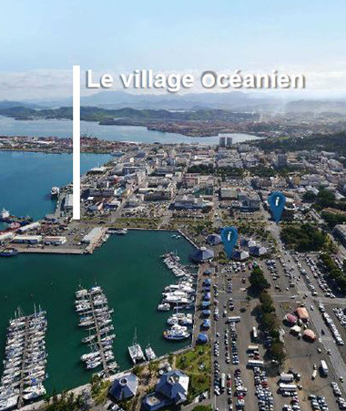 Le futur village océanien sera situé sur le quai des scientifiques. Le terrain a été rétrocédé à la Nouvelle-Calédonie par le Port autonome.