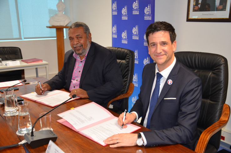 La signature de la convention encadre la coopération la Nouvelle-Calédonie et France volontaires jusqu’en 2029.