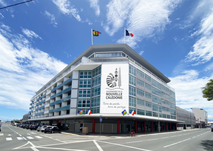 Le futur siège du gouvernement sera situé entre la mairie de Nouméa et le quai Ferry.