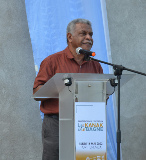 Discours du président Louis Mapou à Fort Téremba.