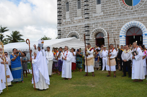 La messe d’ordination a été célébrée à la cathédrale de Mata-Utu.