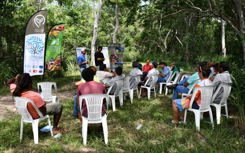 Deux journées d’animation ont eu lieu avec les agriculteurs du réseau de fermes de démonstration en agro-écologie (© PROTEGE).