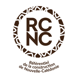 Le logo du référentiel de la construction de la Nouvelle-Calédonie (RCNC).