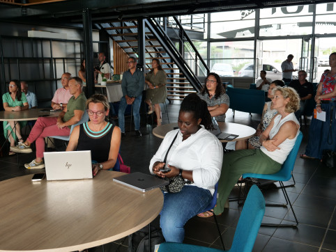 L'écosystème de la formation professionnelle était invité au lancement de l'appel à projets.