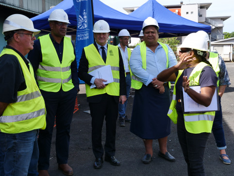 La DAPM a assuré la visite du site.