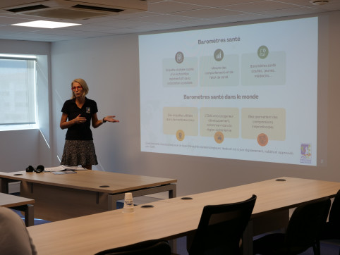 Géraldine Wathle a présenté les résultats de l’enquête.