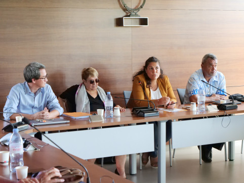 Leslie Levant, Jacqueline Bernut, Naïa Wateou et Claude Gambey