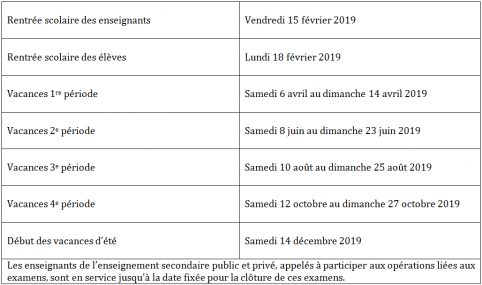 Calendrier Scolaire 2023 Nouvelle Calédonie Calendrier Scolaire 2018 Nouvelle Caledonie