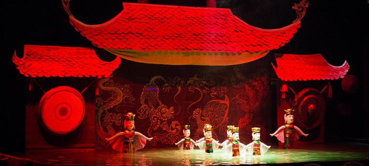 Le spectacle Les Marionnettes sur l’eau était le point d’orgue du Forum francophone du Pacifique, organisé par le Creipac sous l’égide du gouvernement de la Nouvelle-Calédonie,du 3 au 5 novembre (photos © Florent Husson)