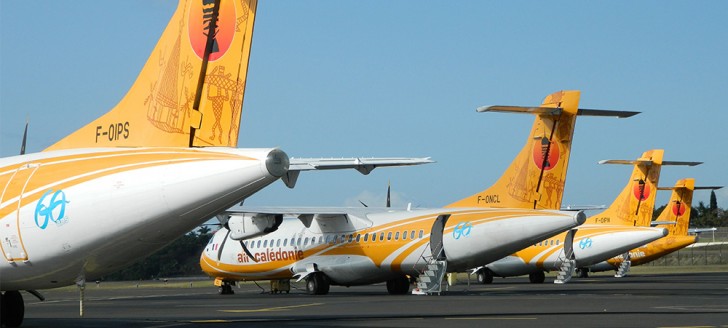 En se portant caution pour Air Calédonie, le gouvernement permettra l’arrivée de deux nouveaux ATR. @P. Saminadin