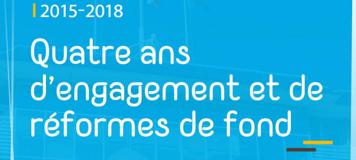 Philippe Germain a présenté le bilan du gouvernement le 25 octobre.