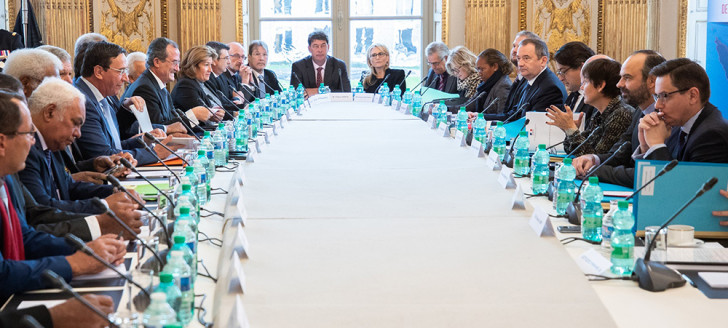 Le 18e comité des signataires s’est déroulé à l’Hôtel de Matignon (© Florian David/Matignon). 