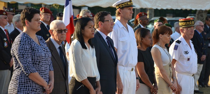 Hélène Iékawé représentait le gouvernement.