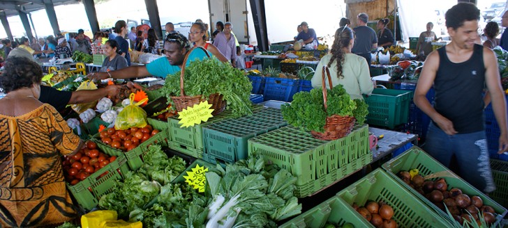 La Chambre d’agriculture de Nouvelle-Calédonie assure la gestion du site du marché de gros de Ducos (© CANC).  