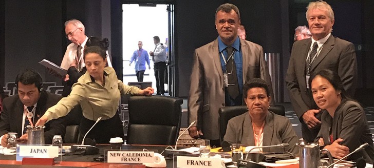 Pour la deuxième fois, la Nouvelle-Calédonie a siégé au sein du comité régional, aux côtés de la France, représentée par Anne Rouault, attachée scientifique à l’ambassade de France à Canberra. 