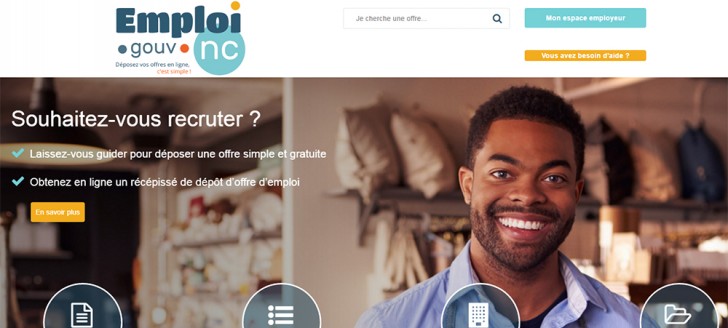 Le site www.emploi.gouv.nc offre un nouveau téléservice pour le dépôt des offres d’emploi conformément à la réglementation. 