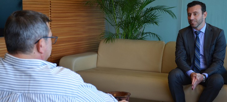 Tomas Mateo Goyet, nouvelle figure de l’Europe à Nouméa.