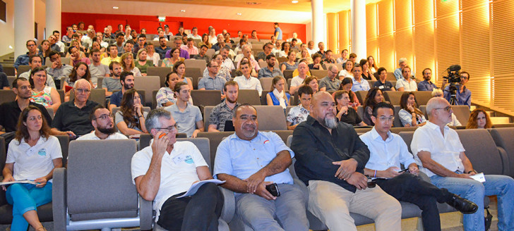 Avec 165 participants lors de cette édition, la journée du club géomatique remplit chaque année davantage l’auditorium du Centre administratif de la province Sud.