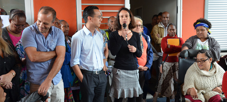 Isabelle Champmoreau, membre du gouvernement en charge du handicap, a participé le 29 septembre à l’inauguration du nouvel espace du service d’accueil de jour de l’APEH-NC.