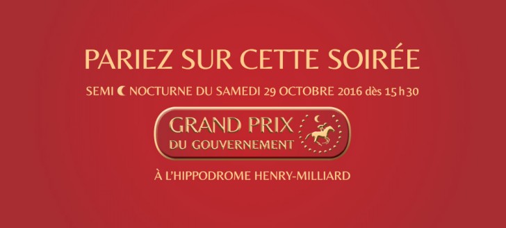 Le Grand prix du gouvernement