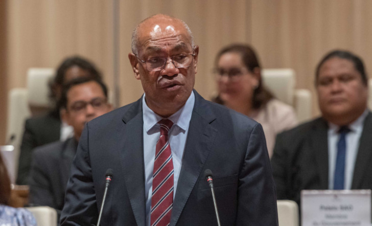 Le président du gouvernement Alcide Ponga a prononcé sa déclaration de politique générale au Congrès.