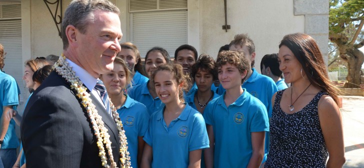 Une section internationale australienne ouvrira au collège Georges-Baudoux à la rentrée 2016.