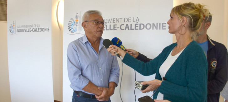 Yannick Slamet, porte-parole du gouvernement – fonction qu’il partage avec Gilbert Tyuienon – a animé le point presse à l’issue de la séance du 27 juillet.