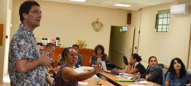 David Wilgenbus a dispensé au Creipac une formation de 18 heures à des enseignants du 1er degré.