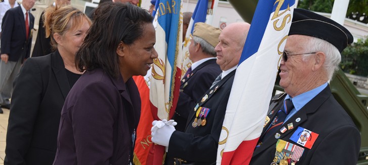 Hélène Iékawé a salué les anciens combattants.