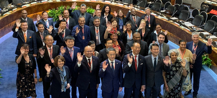 L’an dernier, la session du comité régional de l'OMS Pacifique occidental s’était tenue à Manille, en présence de la membre du gouvernement en charge de la santé, Valentine Eurisouké. (©OMS)