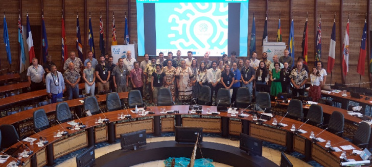 L'atelier a réuni 80 intervenants venant principalement de Nouvelle-Calédonie, de Wallis-et-Futuna et de Polynésie française. Crédit photo : CPS